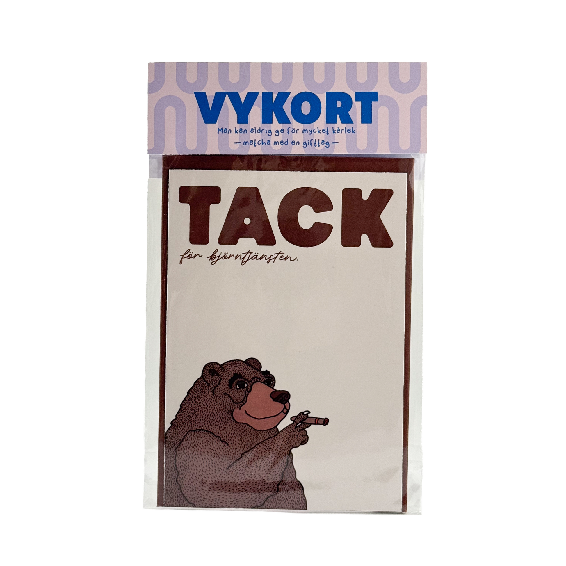 Vykort Björntjänst