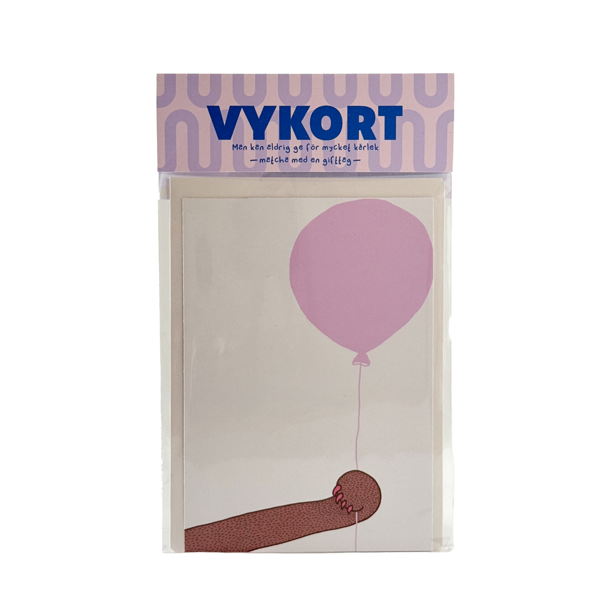 Vykort Ballong