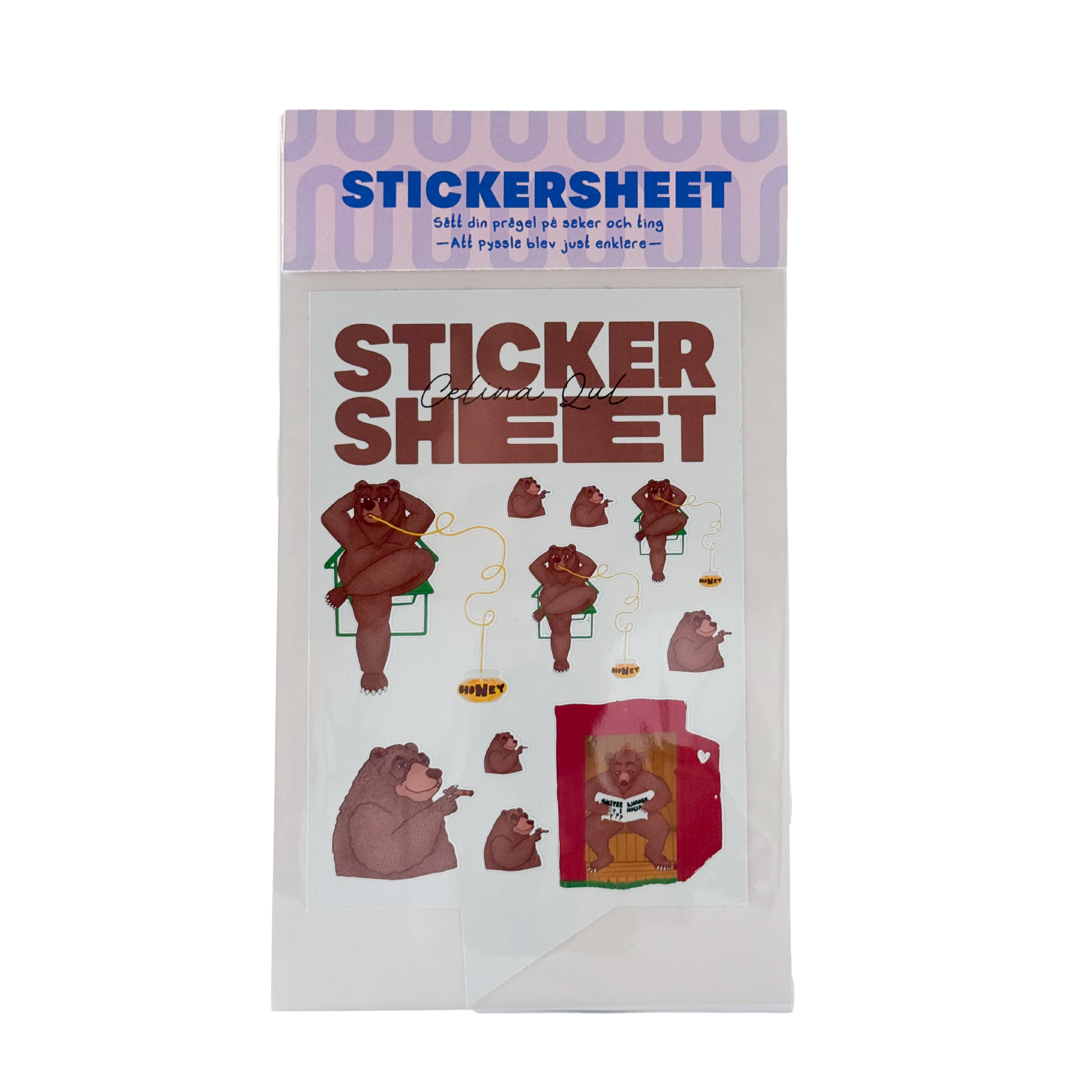 Sticker Sheet Björn