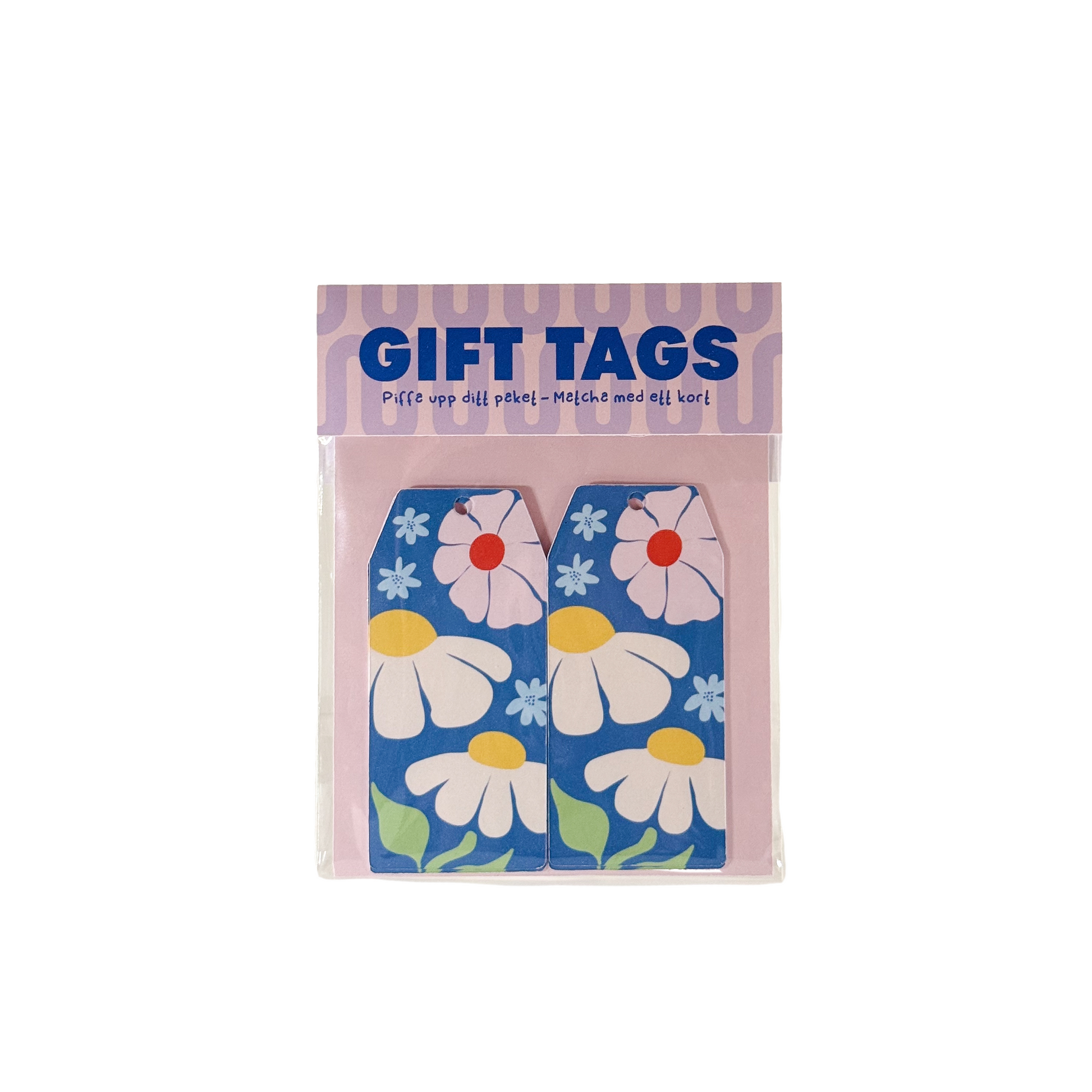 Gift Tag Blommor