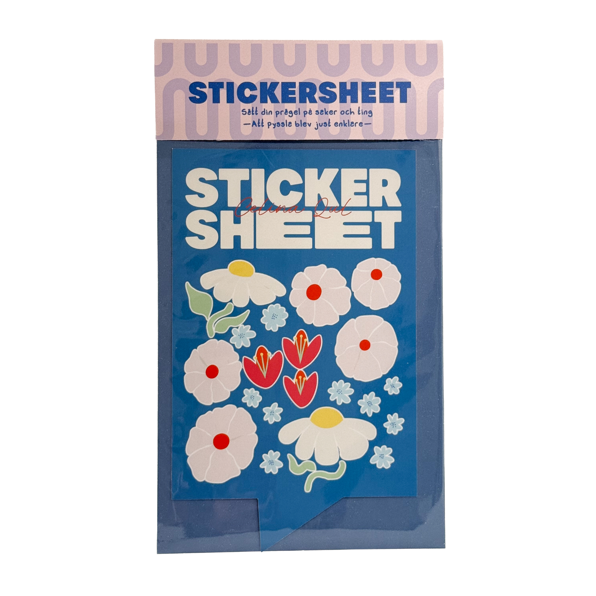 Sticker Sheet Blommor