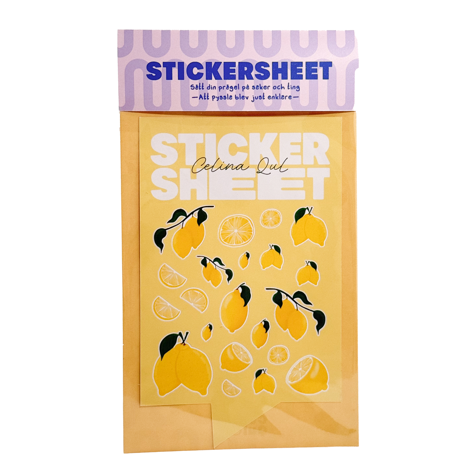Sticker Sheet Citron