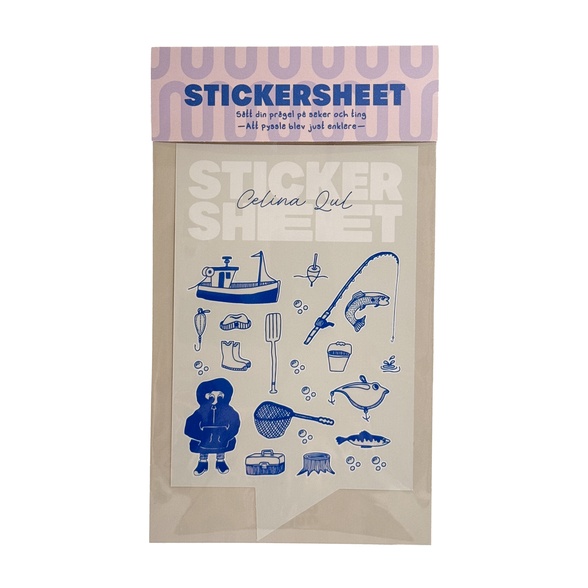 Sticker Sheet Fiskarn