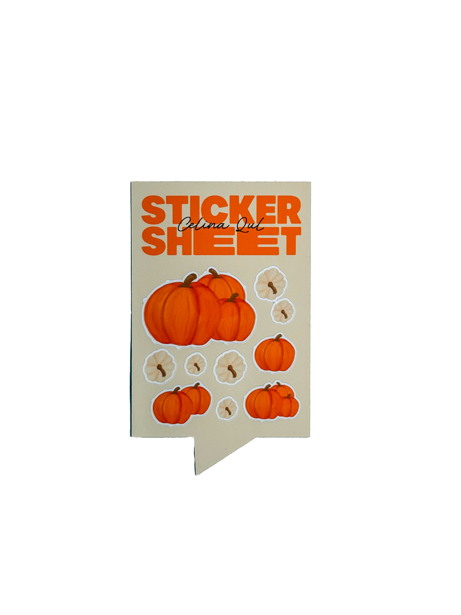 Dubbelvikt kort Pumpa