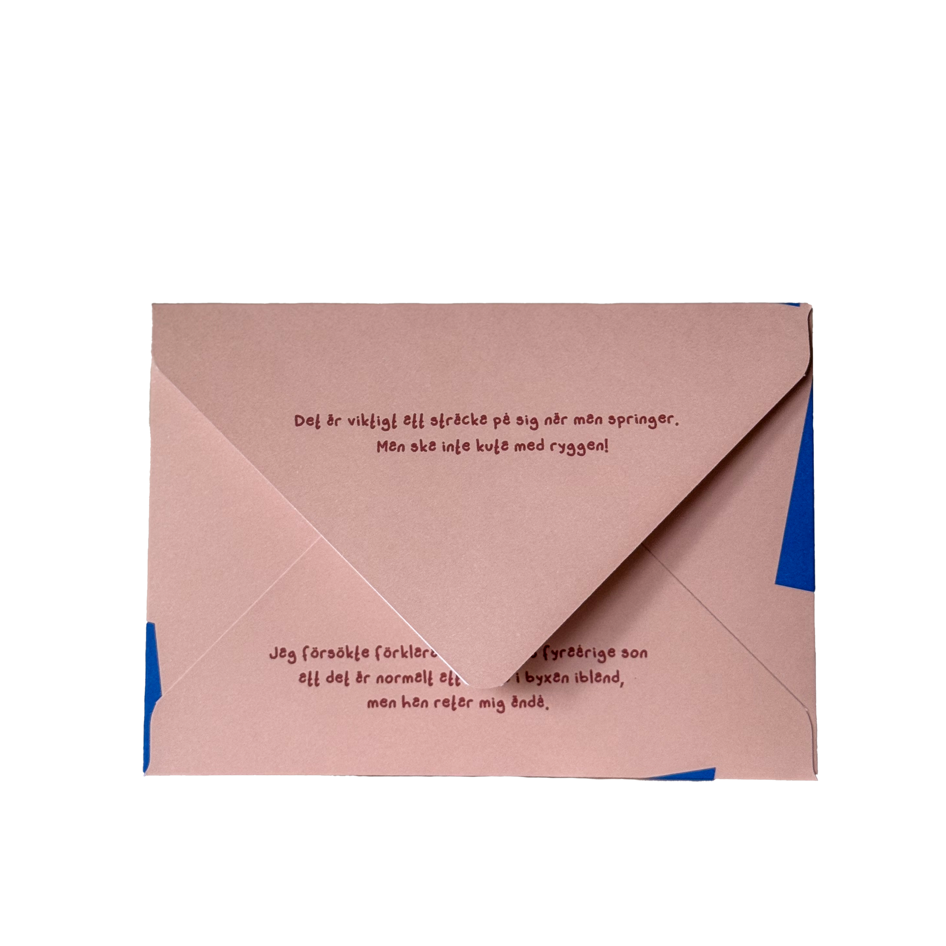 Dubbelvikt Farsdag-kort "Men Pappa!"