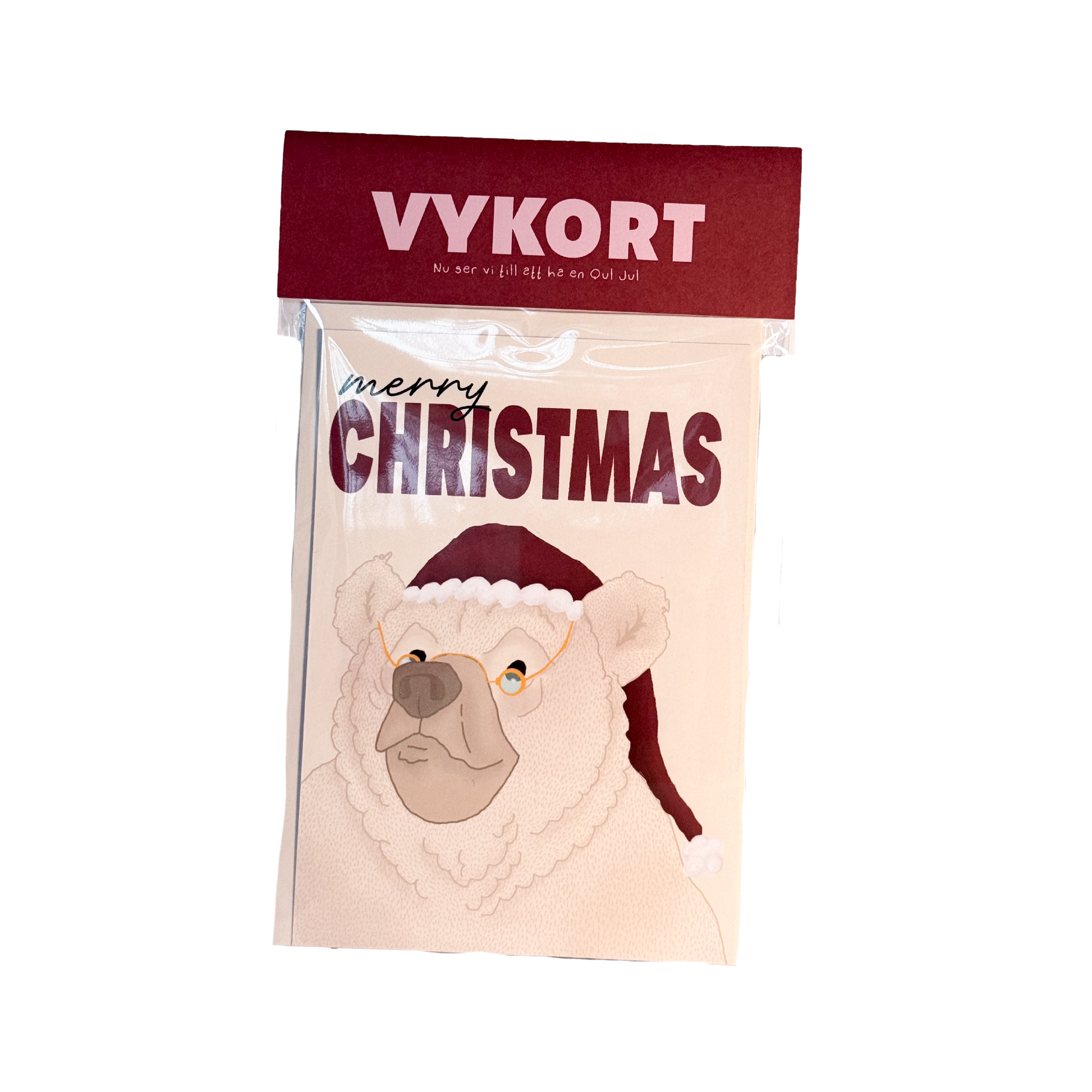 Vykort Tomtebjörn