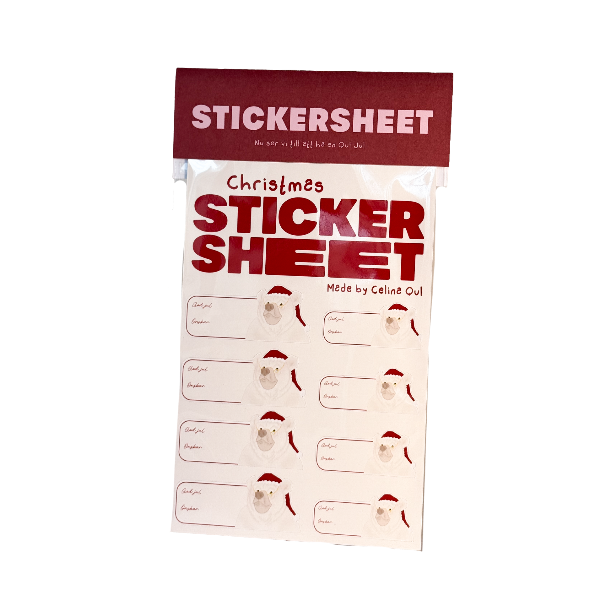 Sticker Sheet Tomtebjörn